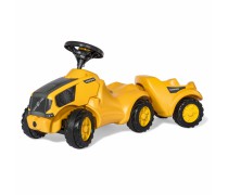 Vaikiška paspiriama mašina traktorius su priekaba 1,5-4 m.| rollyMinitrac Volvo | Rolly Toys 
